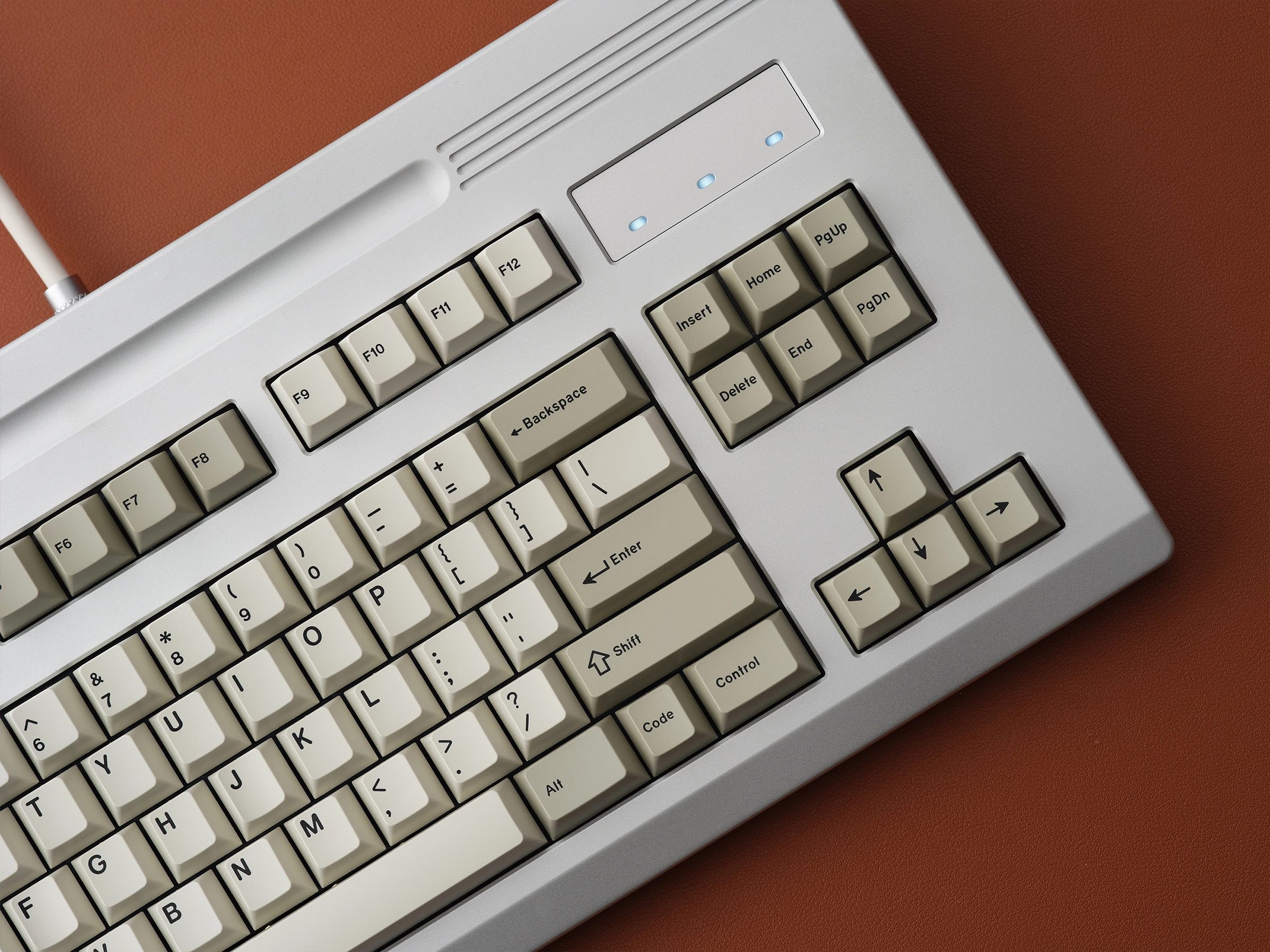 GMK Classic Beige Keycaps | Retro Aesthetic for Modern Keyboards